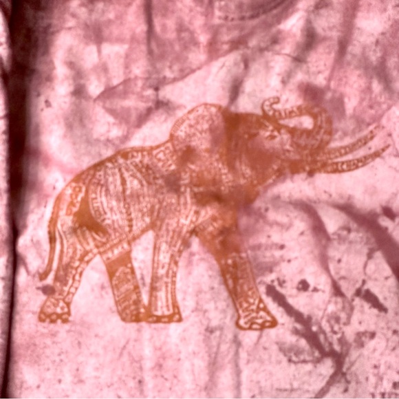 *NWOT* COMFORT COLORS Tuskwear Crewneck Sweatshirt in Bright Crimson Tie-Dye . S - Picture 5 of 8